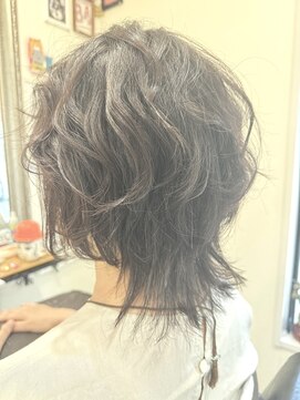 ヒーリングヘアーサロン コー(Healing Hair Salon Koo) マッシュウルフレイヤー♪
