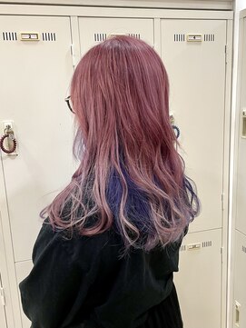 アッシュ 町田駅前通り店(Ash) 【Ash町田駅前通り店　西尾 美妃】ピンク＆インナーバイオレット