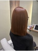 艶髪カラー×髪質改善トリートメント
