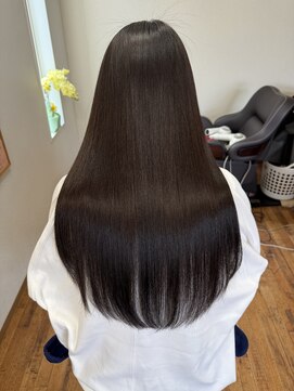 白うさぎ 髪質改善カラー/脱白髪染め