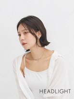 アーサス ヘアー デザイン 国立店(Ursus hair Design by HEADLIGHT) ミディアムレイヤーウルフボブレイヤーチャコールグレー小顔黒髪