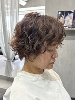 ルイ(ROUIS produced by LUCK 津田沼)&nbsp;ROUIS 津田沼 ショートパーマ/ココアブラウン/くるくるパーマ