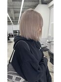 【田中莉香】ミルクティーカラー
