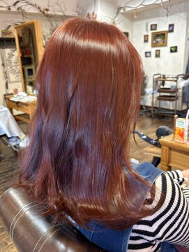 アメリシュシュ 柏(ameri chouchou) 【ameri chouchou 柏】深みのあるブリーチなし暖色系カラー♪