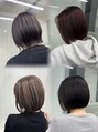 ヘアースマイルクー(HAIR SMILE COEUR) 骨格と雰囲気に合う再現しやすいボブを丁寧に切ります♪