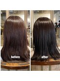 髪質改善/縮毛矯正/美髪/艶髪/弱酸性縮毛矯正/美髪ストレート