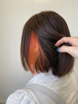 エルベ  茨大前店(elve) インナーカラー×ボブヘア
