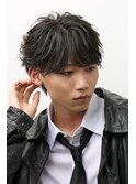 シースルーフェザーショート
