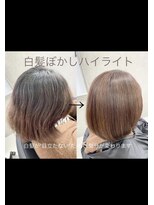 エース 春日部店(A)&nbsp;白髪ぼかしハイライト/髪質改善/春日部