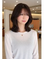 サードショップ 梅田茶屋町店(THIRD SHOP)&nbsp;レイヤーロブ×チョコレートブラウン