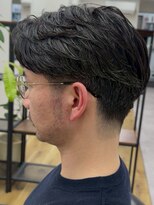 ナム 我孫子(NAM)&nbsp;フェザーパーマ／ニュアンスパーマ／韓国マッシュ／我孫子/men's
