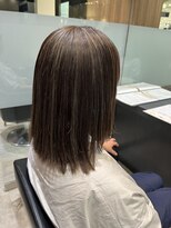 アヴァンス アリオ鳳店(AVANCE) オリーブベージュ×白髪ぼかしハイライト