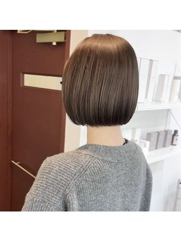 ライラ(LAILA)の写真/《ナチュラルな縮毛矯正》クセ・広がりを抑えて憧れの美髪ストレートへ♪ショート、ボブにもオススメ!
