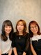 ブルー 青葉台(BLUE)の写真/スタイリスト全員、お母さん美容師◎女性ならではの細やかな気遣いと親しみやすさで気軽に相談できます♪