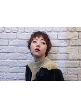 グルグル 本八幡店(GULGUL) 前髪 ザクザクベリーショート×アッシュベージュ 本八幡