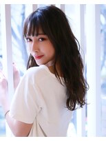 ラグナ(LAGUNA)&nbsp;ナチュラルセミロング×ダークブラウン