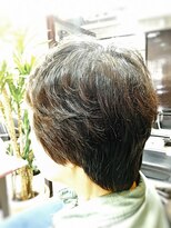 キャン 温品店(CAN)&nbsp;【CAN】40代以上にオススメ！ショートのポイントパーマスタイル