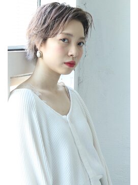 ペイジバイネオリーブ 吉祥寺店(Paige by Neolive) かきあげハイトーンショートスタイル