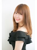 ハニーベージュストレート