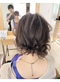 【AnFye.dueldo]ふわふわパーティーヘア
