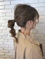 ヘアーメイク カフェ(hair make cafe) ポニーアレンジ