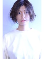 ピースリーヘア バイ カーサ(peathree.hair by CASA)&nbsp;シンプルボブ×ラフ