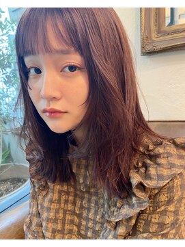 ベル 表参道店(Belle) ミディアムは顔まわりが大切！骨格補正小顔ミディアム【表参道】