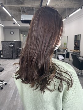 ロフティー 清澄白河(LOFTY) 艶ベージュカラー/大人カラー/髪質改善/韓国/清澄白河/住吉