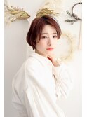 前髪カール/ネオシースルーバング/くびれボブ［銀座］
