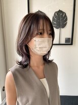 カミットチャーチ(KAMITTO CHUUCH) ミディアムレイヤー×ラベンダーグレー