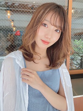 ルービック 奈良(Rubik's) 韓国くびれヘア/アッシュブラウン