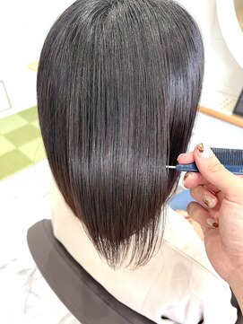 アムヘアー(A.M. hair) 【自分史上一番☆髪質改善ストレート】