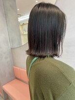 ロンドポレール 北千住(Lond polaire)&nbsp;【航治郎】外ハネボブ/グラデーションカラー/ペールベージュ