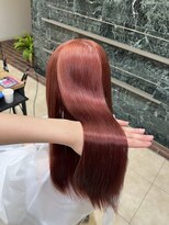 ヘアープレイス ヴィブ(hair place VIVE)&nbsp;ピンクカラー