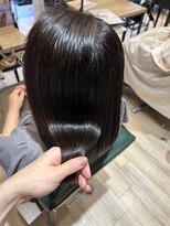 サラ(sarah)&nbsp;縮毛矯正/大人ガーリー/チョコレート/モード