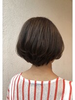 ドゥ スタイル 三国ヶ丘店(Duex Style) マダムの明るい白髪染め、ヌーディベージュ　×髪質改善