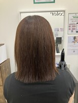 ビーズカラー 鶴岡エスモール店&nbsp;【B'ｓ】30代40代50代人気◎艶×ベリーショコラ/セミロング