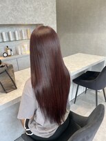 ローカス(Locus) 髪質改善カラー/艶感チェリーレッド