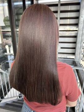 テラスヘア 新潟駅南(TERRACE hair) イノア~オイルカラー~ ラベンダーモカ