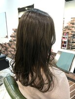 リノナ(Linona)&nbsp;☆小顔効果カット インナーカラー グレーベージュ 髪質改善 韓国