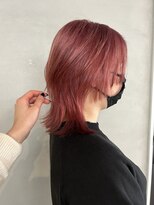 ソイリウム 下北沢(soi rium)&nbsp;ウルフカット＿ピンクカラー