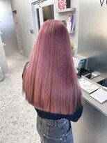 天神美容室&nbsp;ブリーチ×ピンクカラー