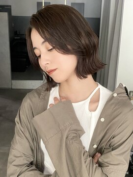 ラミエバイメルト 下北沢(lamie by melt) 花田/ボブ/くびれヘア/くびれボブ/切りっぱなしボブカール下北沢