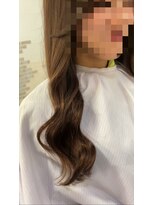 アーチフォーヘア 心斎橋店(a-rch for hair)&nbsp;パーマ履歴があるミディアムからナチュラルロングに！