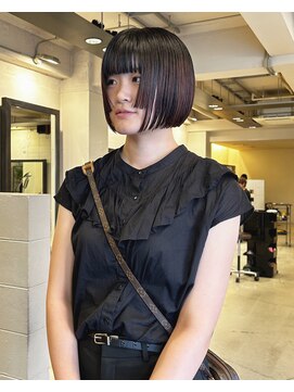 ディーカヘアー(Di KA HAIR) ダークブラウン/ボブ/TAKUMI