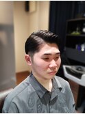 ツーブロックのサイドパート