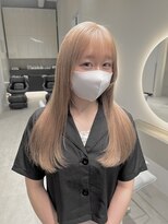 ソル 栄矢場町(SOL)&nbsp;ミルクティーブラウン/ミルクティーベージュ/名古屋美容院