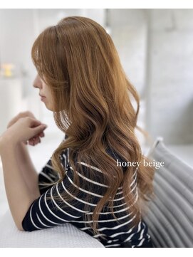 ヒン(HIN) 【ブリーチなし】ハニーベージュ