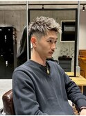 MEN'S/ツイスパ×メッシュ×フェード/短髪