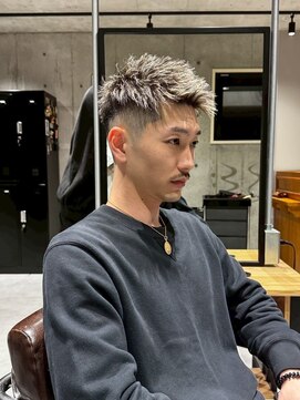 メッツ 原宿(METS) MEN'S/ツイスパ×メッシュ×フェード/短髪
